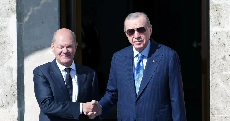 Erdoğan ve Scholz İstanbul’da buluştu