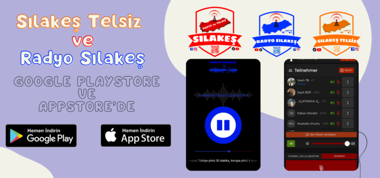 Sılakeş Telsiz ve Radyo Sılakeş Tüm App Marketlerde